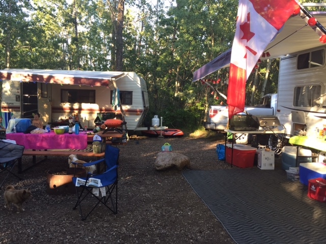 Camping at Buffalo Lake 