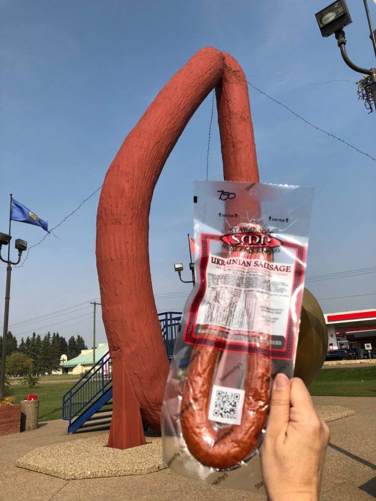 World's Largest Sausage, Mundare