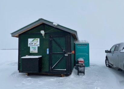Ice Fishing Gull Lake