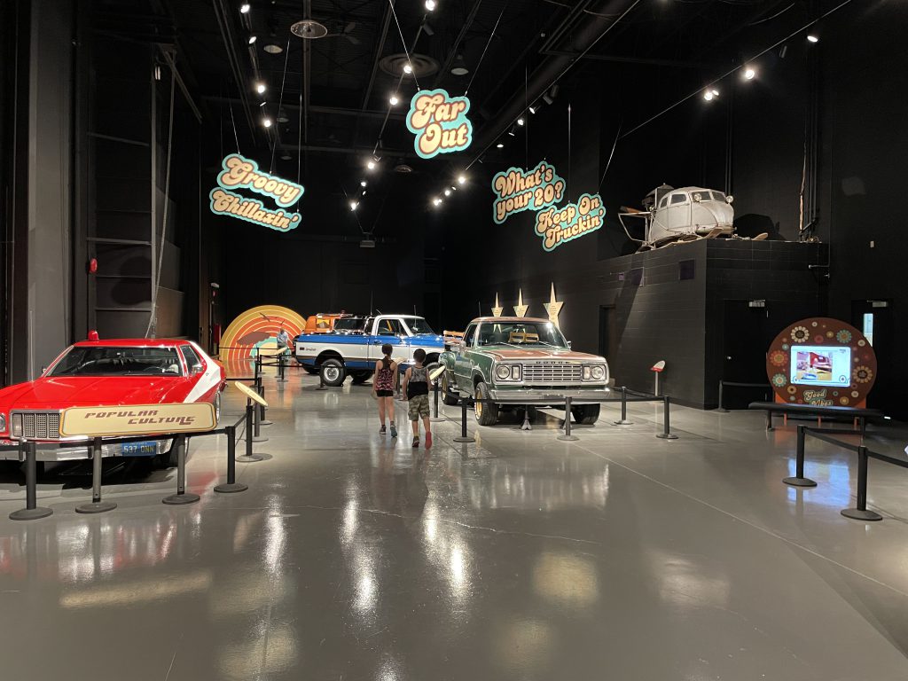 Driving Thru the 70s Special Exhibitions Gallery at Reynolds-Alberta Museum