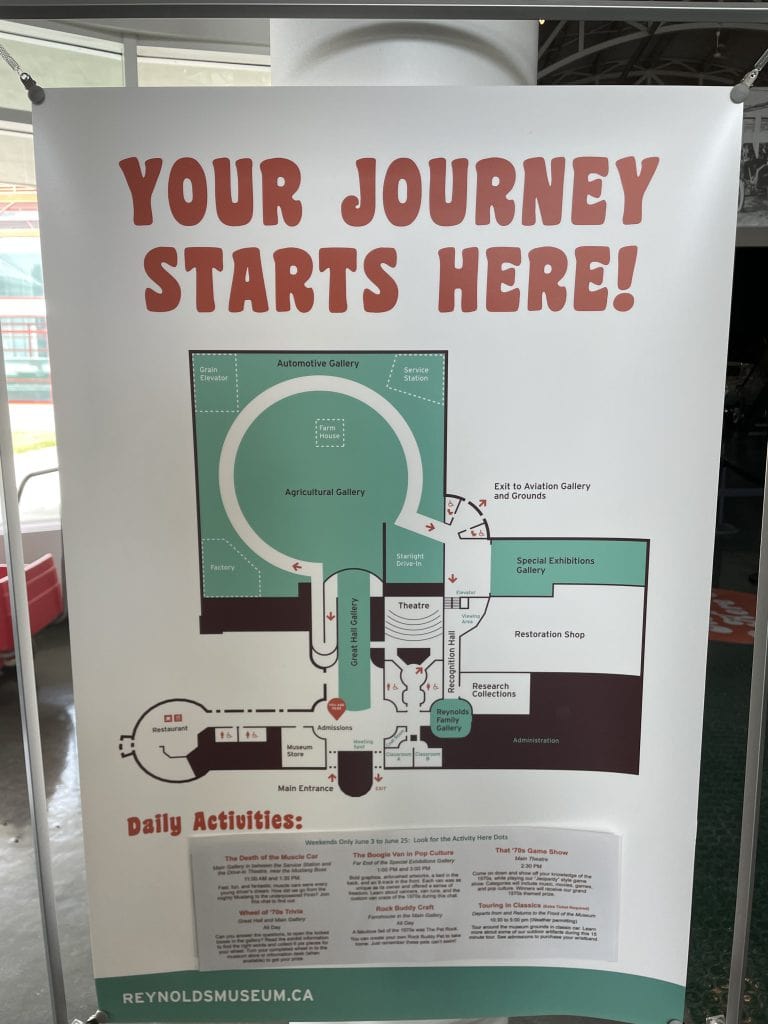 Reynolds-Alberta Museum map