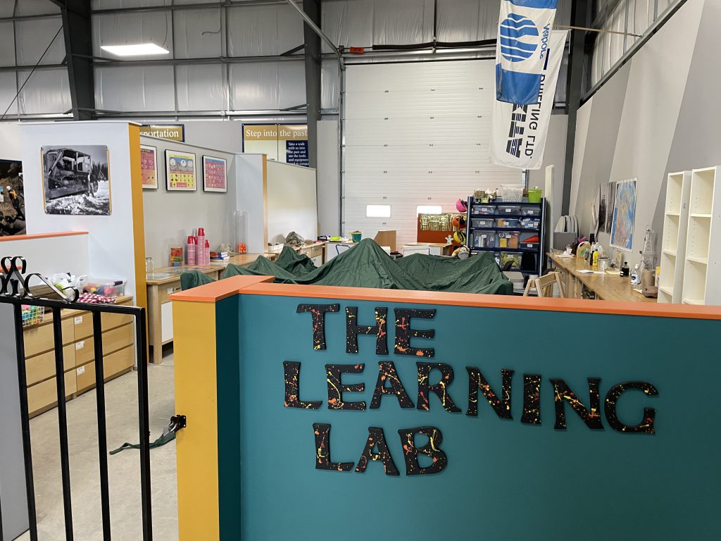 The Learning Lab for visiting school groups and summer camps