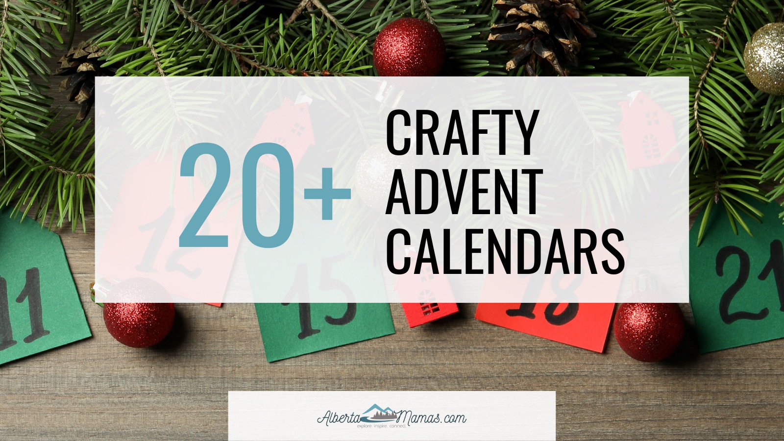 Countdown with Creativity 20+ Crafty Advent Calendars