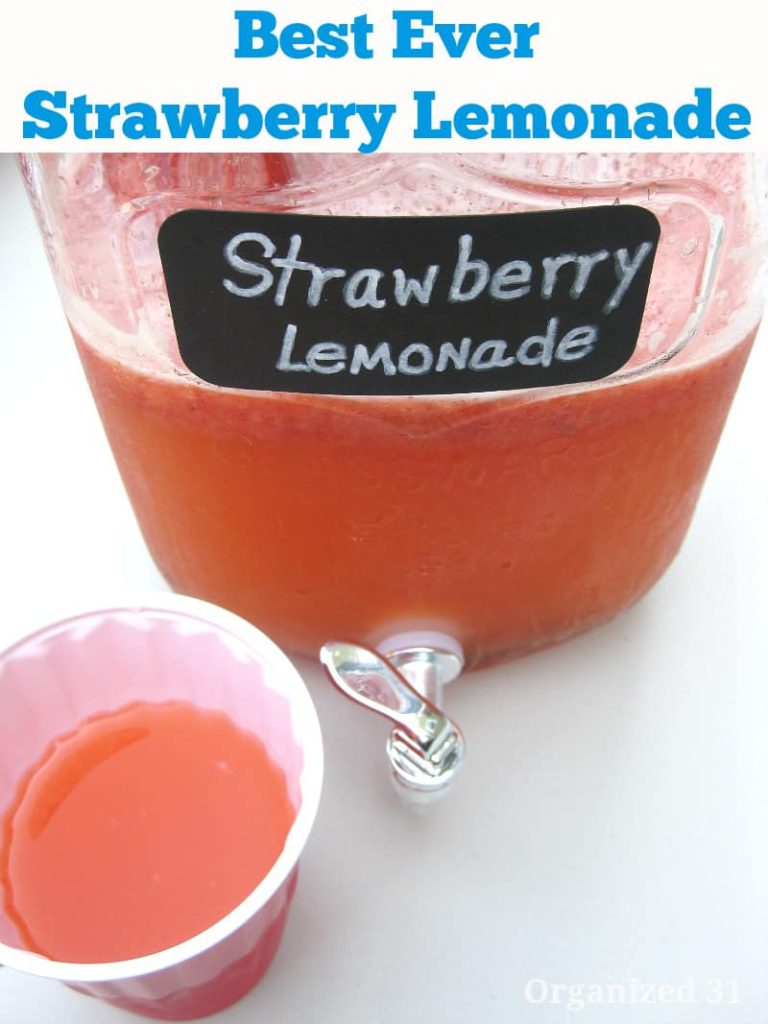 Best Strawberry lemonade