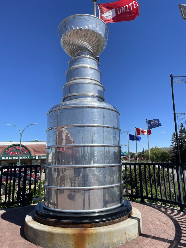 Giant Stanley Cup in Edmonton