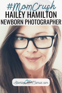 MomCrush Monday Hailey Hamilton newborn photographer pin.