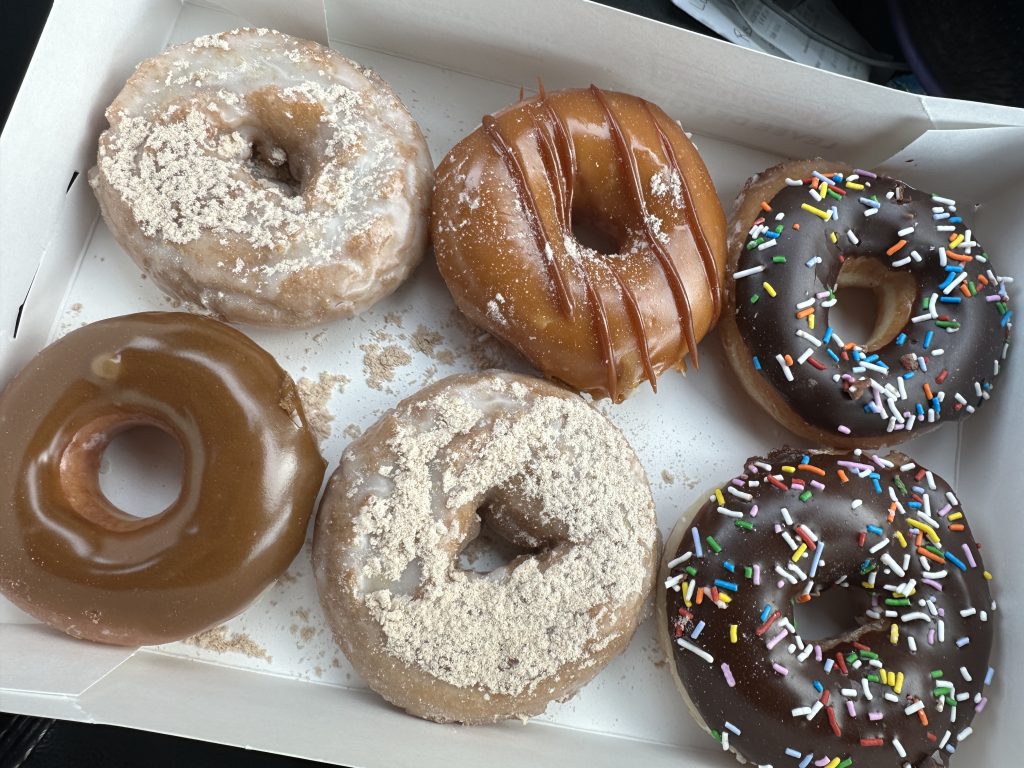 Krispy Kreme Donut box