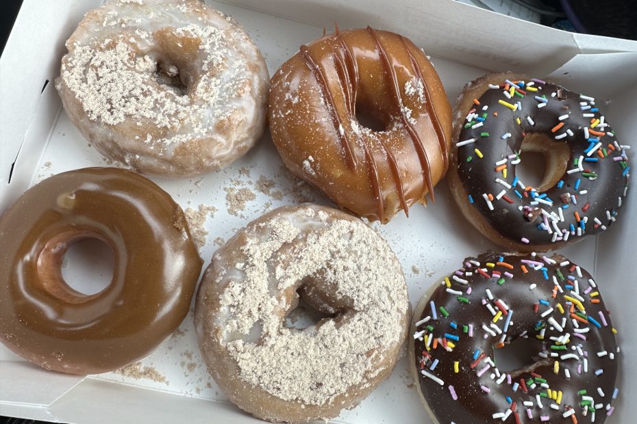 Krispy Kreme Donut box