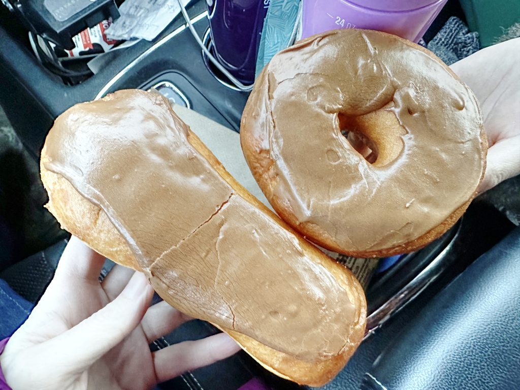 Donuts from Sherwood Park Bakery.